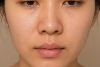 Open Comedones (Blackheads) on Facial Skin Close-Up